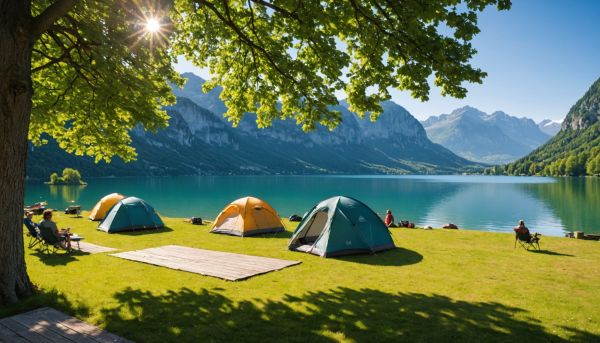 Savourez des vacances économiques en camping près d'Annecy