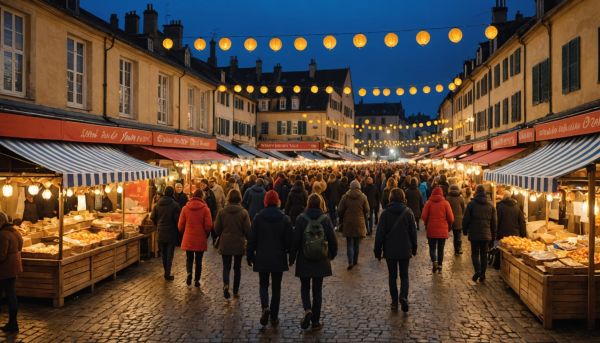 Venez vivre l'ambiance du marché nocturne de Soustons