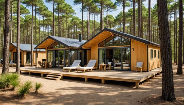 L'environnement naturel des campings 5 étoiles dans les landes avec le domaine les oréades