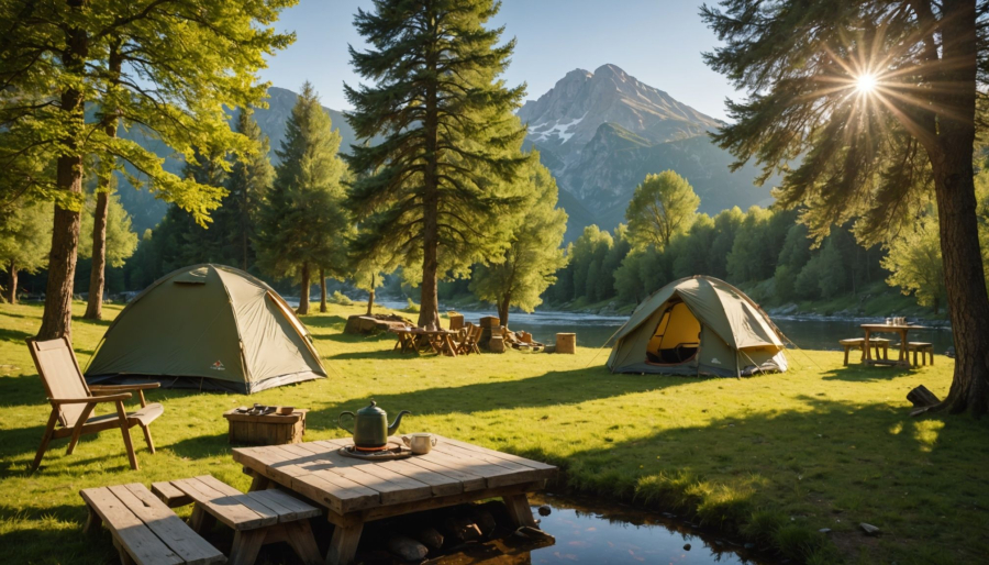 Amélie les bains : un coin de nature idéal pour camper